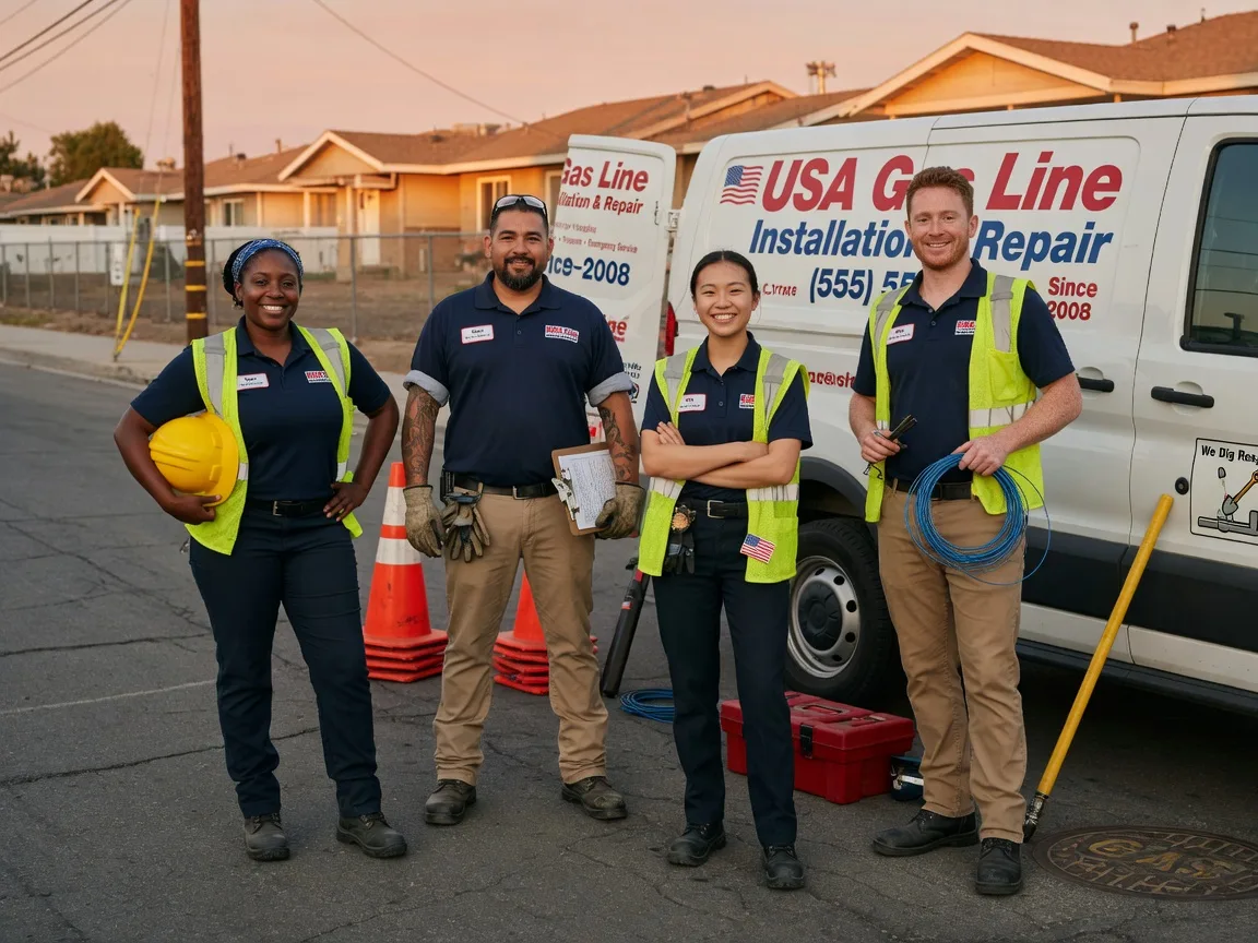 Gas Line Installation company in Victor, CA
